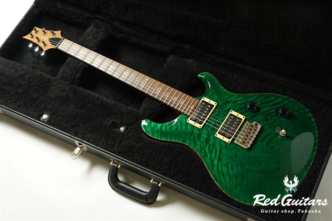 Custom24 10top Quilt Roseneck - Emerald Green